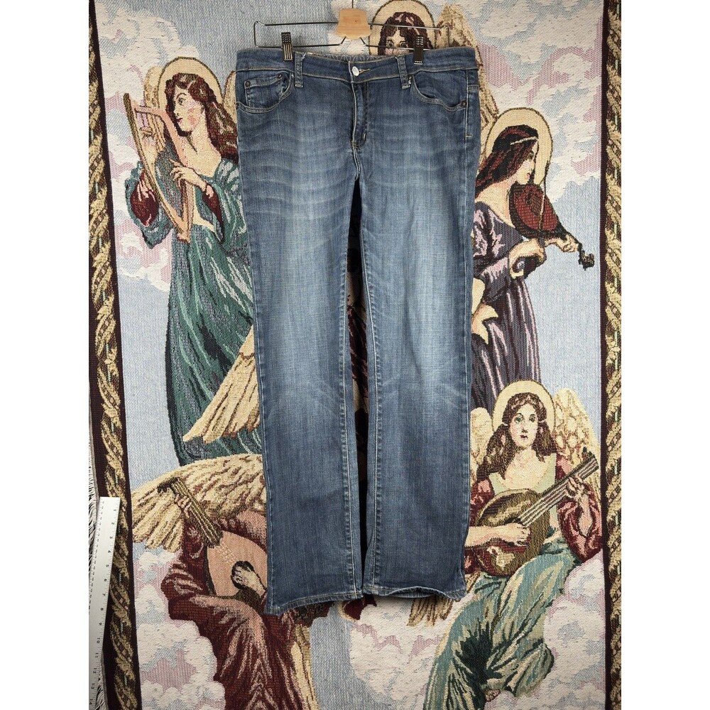 Sakura Couture Jeans Women's 35X30 Boot Cut Blue